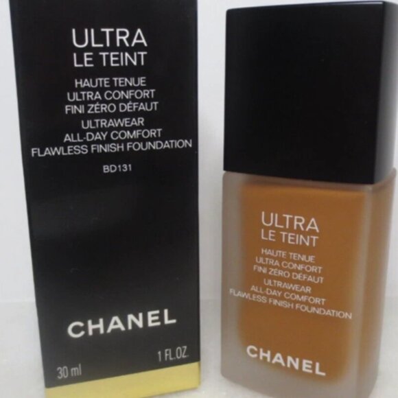 CHANELULTRA LE TEINT Ultrawear All-Day Comfort Flawless Finish Foundation BD131 - Picture 1 of 9